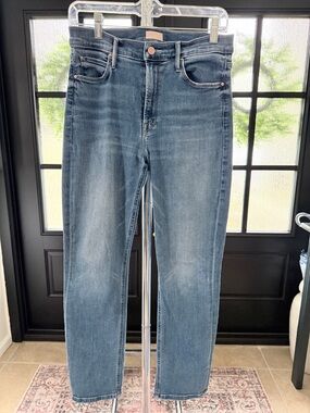 MOTHER Mid Rise Dazzler Ankle Women’s straight leg jeans size 29